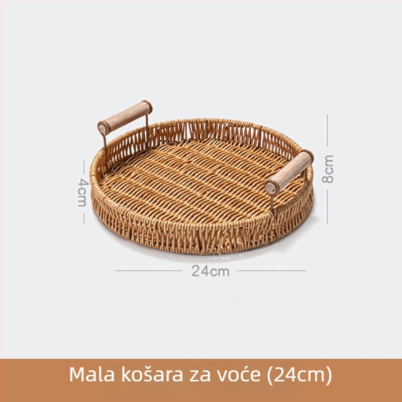 Pladanj za voće za posluživanje, materijal: svilenih cvjetova, stil: univerzalan, tip stila: jednostavan stil, kvaliteta: prvoklasan proizvod
