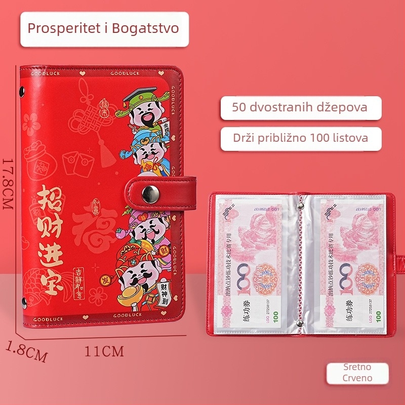 PU držač kartica s motivom anime, RFID zaštita, otporan i pogodan za pohranu