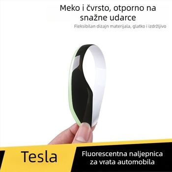 Tesla ručke za vrata – epoksidne naljepnice protiv ogrebotina, anti-kolizijsko ljepilo, za Model 3/Y, Podrijetlo Guangzhou