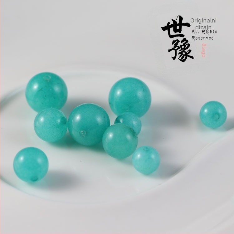 Kuglice Tianhe kamena, labave perle za izradu nakita DIY, Bodhi Xingyue perle