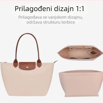 Kozmetička torbica, kubičnog oblika, višenamjenski organizator za putovanja i skladištenje šminke, moderni minimalistički stil