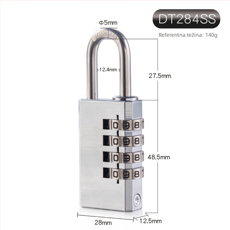 DT284 Bakrena kućna brava za ormariće i vrata, modernog jednostavnog stila