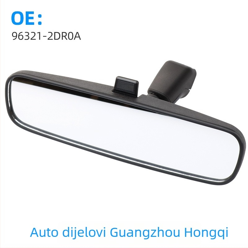 RC Snap-on unutarnji retrovizor automobila, ravno zrcalo, staklo, dodatak br. 963212DR0A, kompatibilan s Nissan Xuanyi Teana Qida Qashqai Loulan Qijun