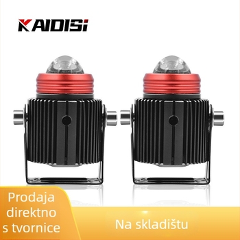 LED prednja svjetla za auto i motor, dvobojna, vodootporna, 30W, 9-36V, IP68, 8000 lm, aluminijska legura, model M9