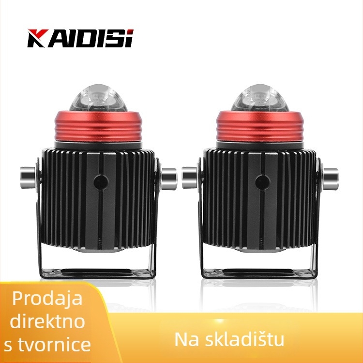 LED prednja svjetla za auto i motor, dvobojna, vodootporna, 30W, 9-36V, IP68, 8000 lm, aluminijska legura, model M9
