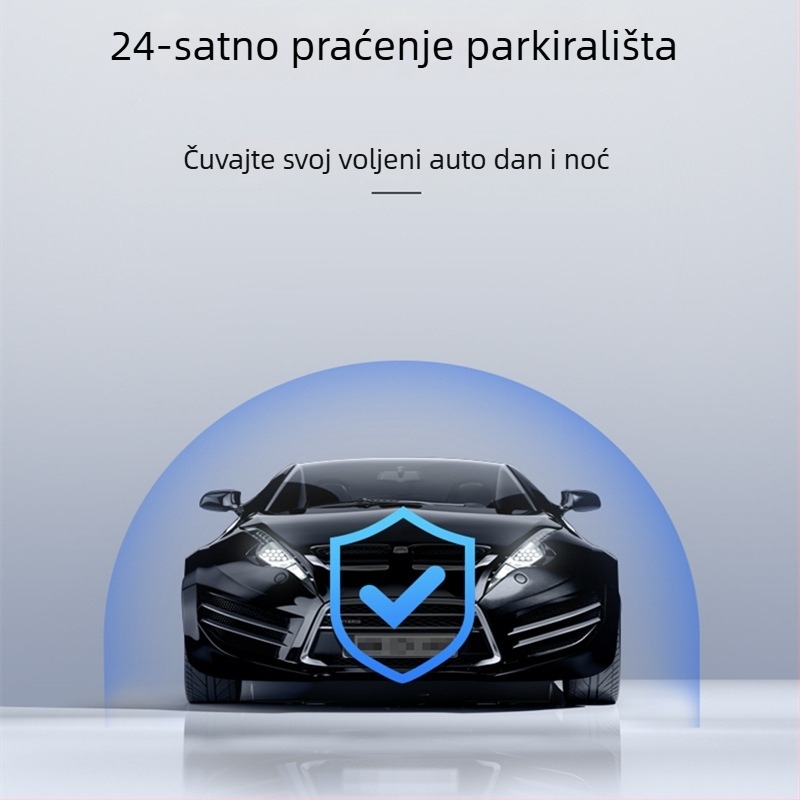 XT60 360° dash cam, prednje i stražnje dvostruko snimanje, noćno snimanje 1080p, 170° kut gledanja, podržava TF karticu do 128GB