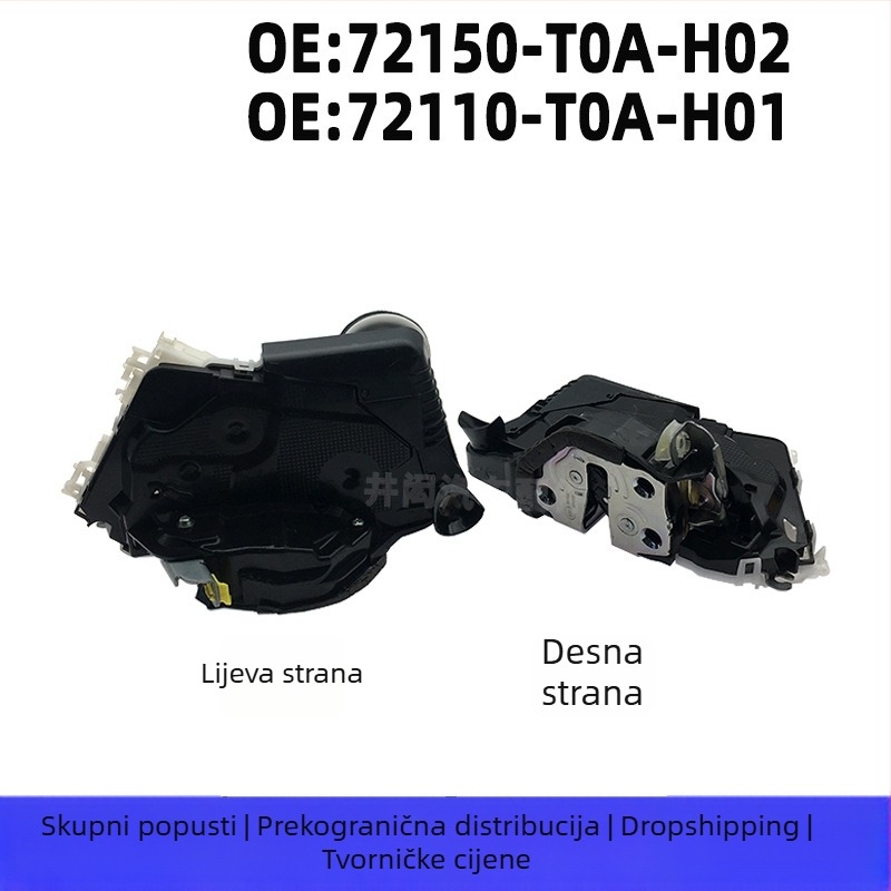 72150-T0A-H02 72110-T0A-H01 Električni aktuator brave za vrata za Honda Accord CR-V