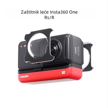 Ljepljeno zaštitno ogledalo za Insta360 One RS/One R panoramska kamera (PC; kompatibilni modeli: Insta360 One RS/One R; paket: 2 zaštitna ogledala, 4 dvostrano ljeplive trake, 1 priručnik)