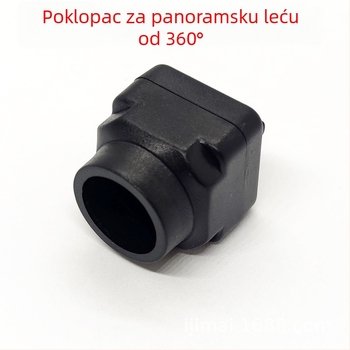 Držač prednje kamere za auto s 360° panoramskim objektivom — Model YJT14, PC kućište, Rezolucija 720x680, Napajanje 12V, Podesiv kut 120°