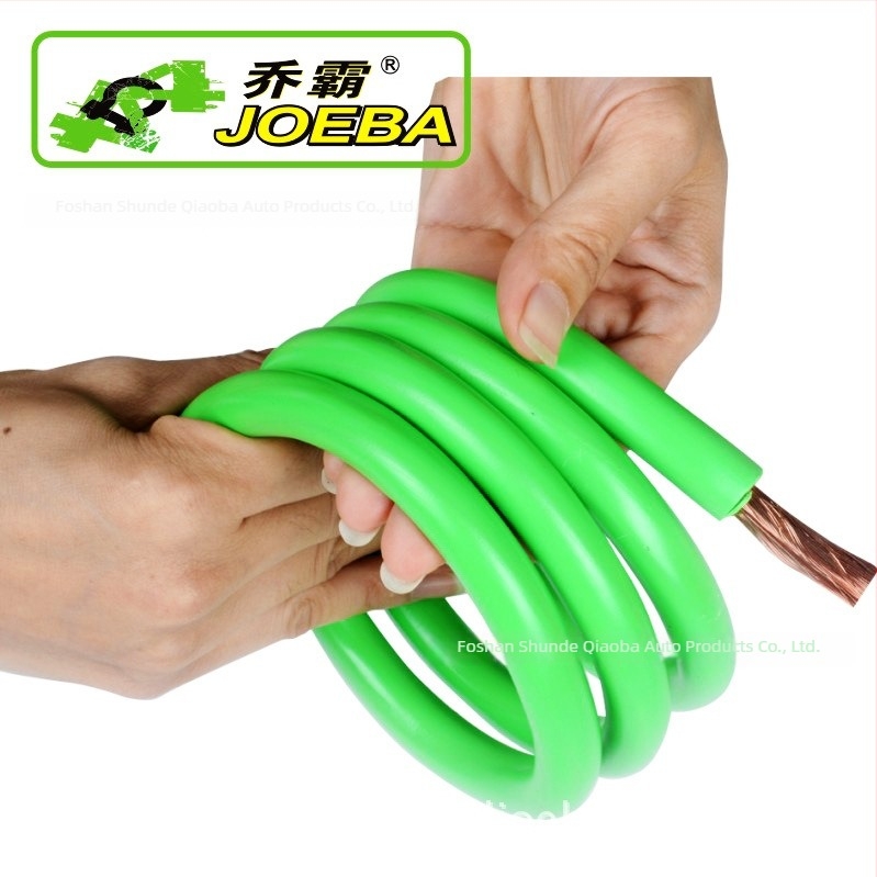 Kabel za pokretanje baterije kamiona | jezgro od bakarno obložene aluminijske žice, antifriz PVC materijal, povećani kliješta | Model BC-600-3 | Marka Qiao Ba | za motore od 3,6 L