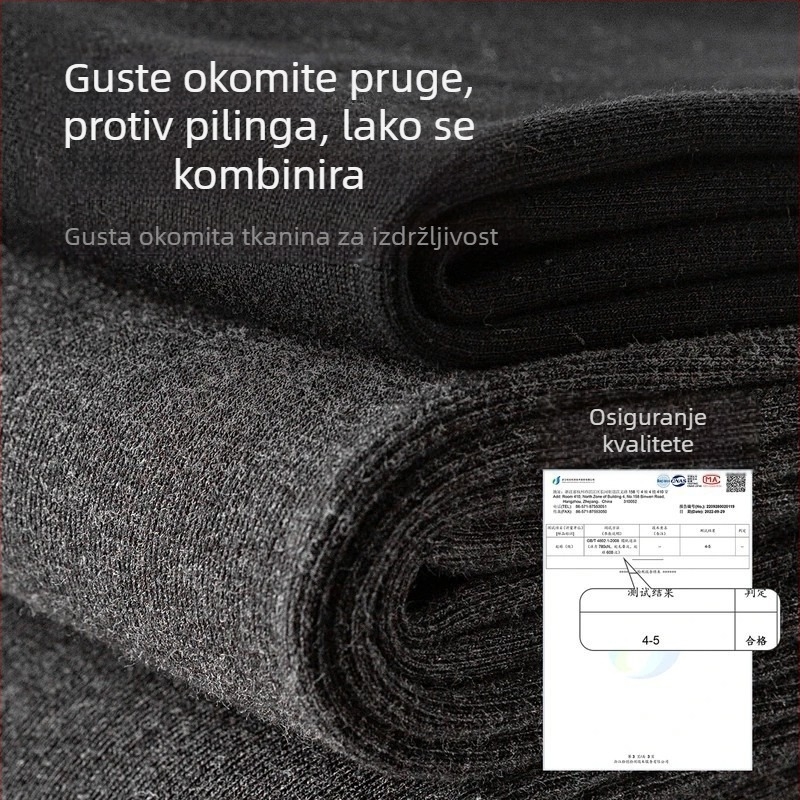 Ženske legice s fleec podstavom, mliječnobijele boje, debele i tople, efekt stanjivanja, jesensko-zimski stil