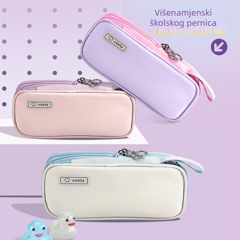 Pernica, s tri sloja, prijenosna, s velikim kapacitetom (platno; korejskog stila)