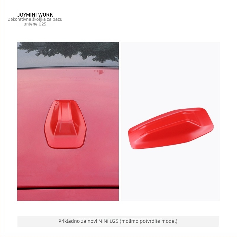 Carlway poklop antene za automobil za BMW Mini U25, dekorativan, samoljepljiva ugradnja, mogućnost prilagodbe