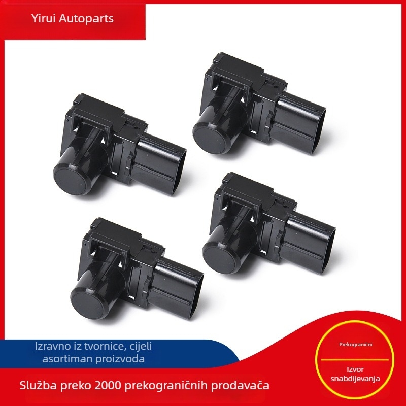 4-dijelni komplet senzora za radar za parkiranje unatrag za Toyota Corolla, Camry, Prado i Lexus (OE: 89341-06020-C0; 89341-60030-C0; 89341-68070-C0; Model: 89341-33160-C0, 89341-33180-C0, 89341-48010-C0)