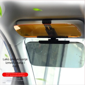 Univerzalni auto vizir protiv zamućenja dan/noć, teleskopskom ugradnjom, aluminijska folija, Toyota kompatibilno