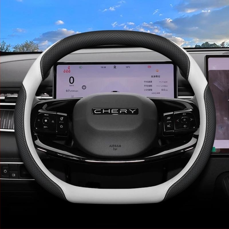 Chebaihu navlaka za volan — minimalistički stil, univerzalna ugradnja, za sve sezone, umjetna koža