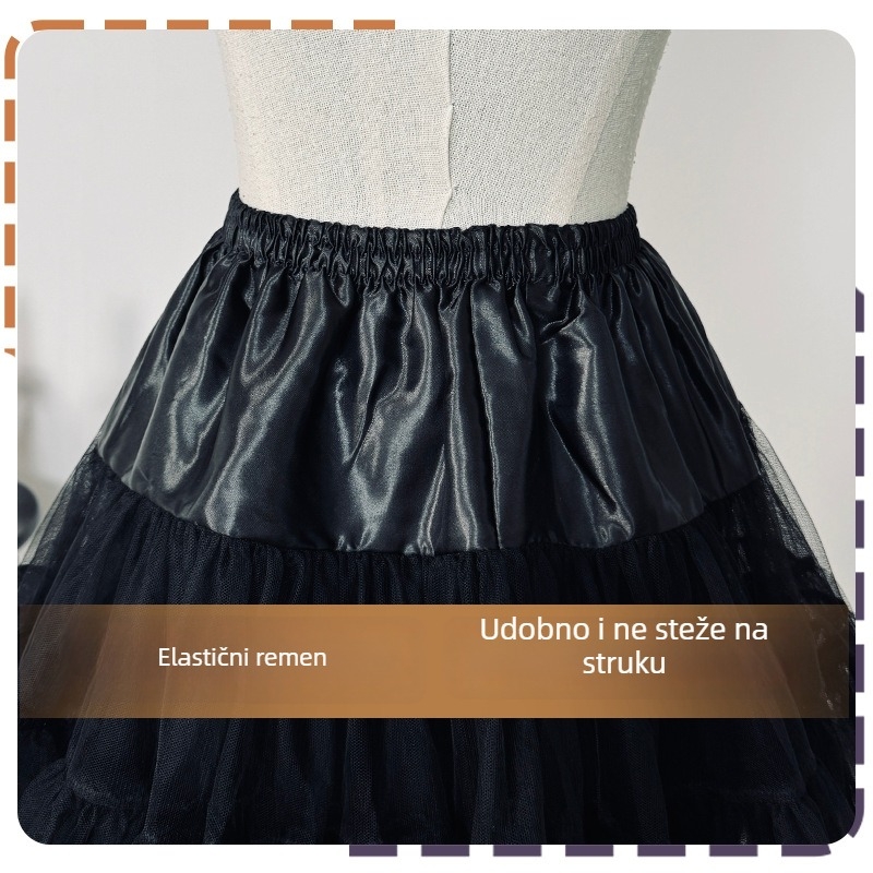 Lolita Petticoat – Bezkostni bustle, Podrška u oblaku (Brand Ruixin; Na skladištu; Odrasli; Ostalo)