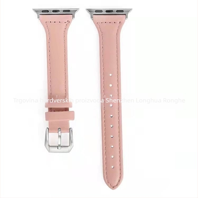 Kožna narukvica za Apple Watch - prava koža, modni stil, neutralna marka, 19 g, kompatibilno s modelom 20499183604