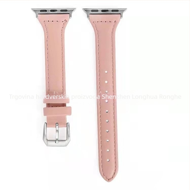 Kožna narukvica za Apple Watch - prava koža, modni stil, neutralna marka, 19 g, kompatibilno s modelom 20499183604