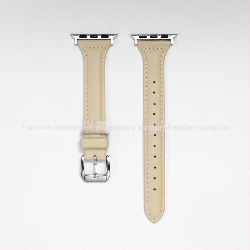 Kožna narukvica za Apple Watch - prava koža, modni stil, neutralna marka, 19 g, kompatibilno s modelom 20499183604