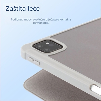 Tanko i lagano zaštitno kućište za iPad s trodijelnim preklopnim poklopcem, dostupne različite veličine