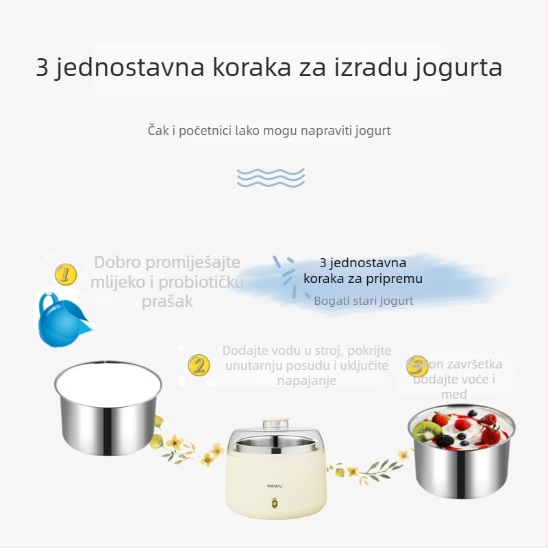 Card House posuda za vodu za mačke od nehrđajućeg čelika s kontrolom temperature