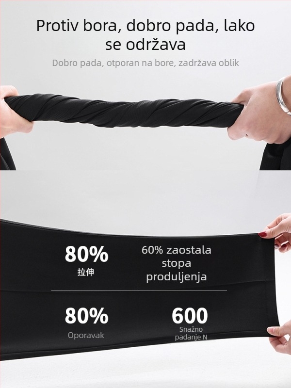 Muška jesenska košulja s dugim rukavima, bez glačanja, otporna na nabor, opuštenog kroja, tankog materijala, visoke kvalitete, s plisiranim detaljima