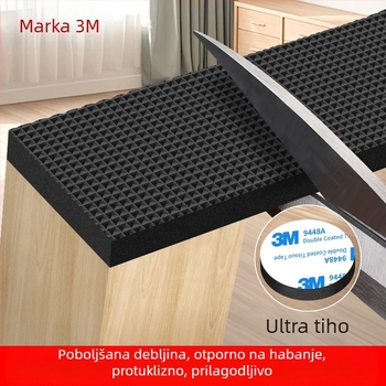 3M zaštitne podloge za noge stolova i stolica — protuklizne, tihe, otporne na habanje, debeli jastučići za noge sofe