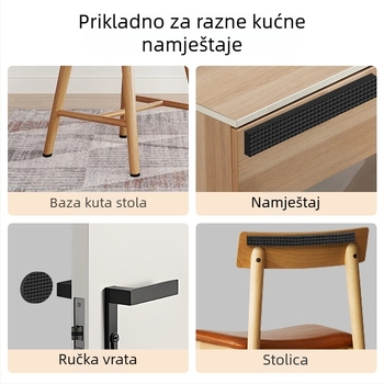3M zaštitne podloge za noge stolova i stolica — protuklizne, tihe, otporne na habanje, debeli jastučići za noge sofe