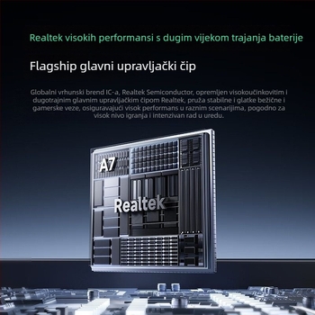 Bežični gaming miš s tri načina, Bluetooth, model A7, 42000dpi