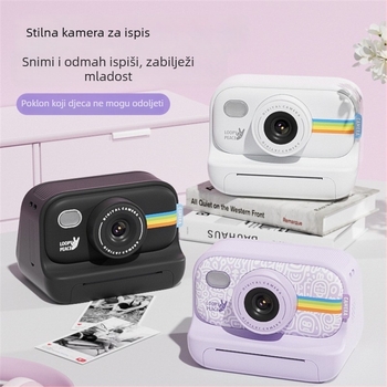 Dječja Polaroid digitalna kamera S9 s CMOS senzorom 1.0/2.3", 8 MP, 1280x1024, 2.3" HD LCD