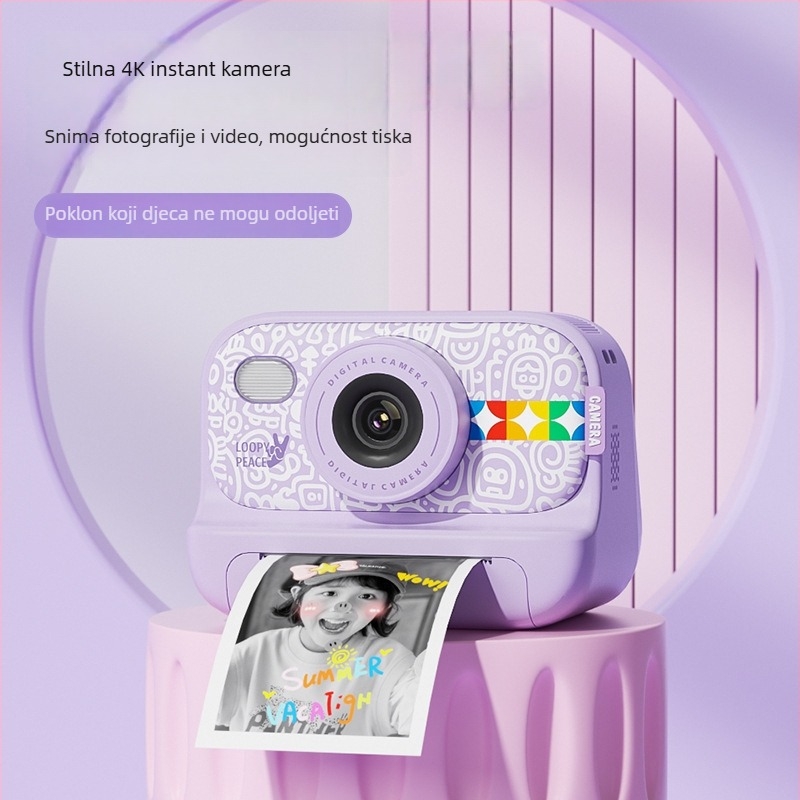 Dječja Polaroid digitalna kamera S9 s CMOS senzorom 1.0/2.3", 8 MP, 1280x1024, 2.3" HD LCD