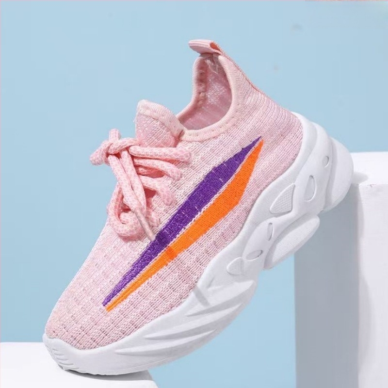 Unisex dječje mrežaste tenisice, prozračni gornji dio, vezanje šnürama, PVC đon, sportski stil, za sve sezone
