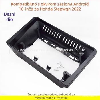 Navigacijski okvir prednje ploče za Honda Stepwgn s Android velikim zaslonom, model HD-88, materijal: plastični okvir, težina 0,8 kg, modifikacija zvuka