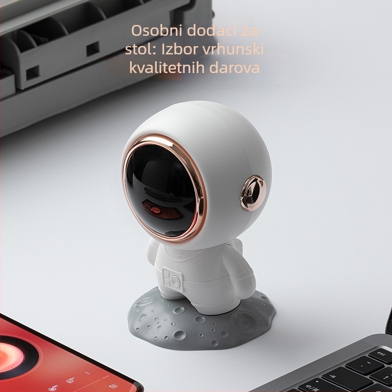 Prijenosni Bluetooth zvučnik s LED osvjetljenjem, ugrađena baterija 300–500 mAh, 5W, frekvencijski raspon 60 Hz–15 kHz, SNR ≥75 dB