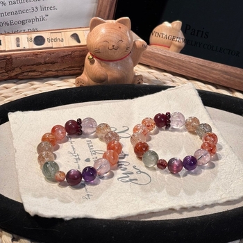 Narukvica s citrin kristalom, ekskluzivan nišni dizajn, bez bočnih kamenčića, jesensko izdanje 2025, pakiranje na veliko