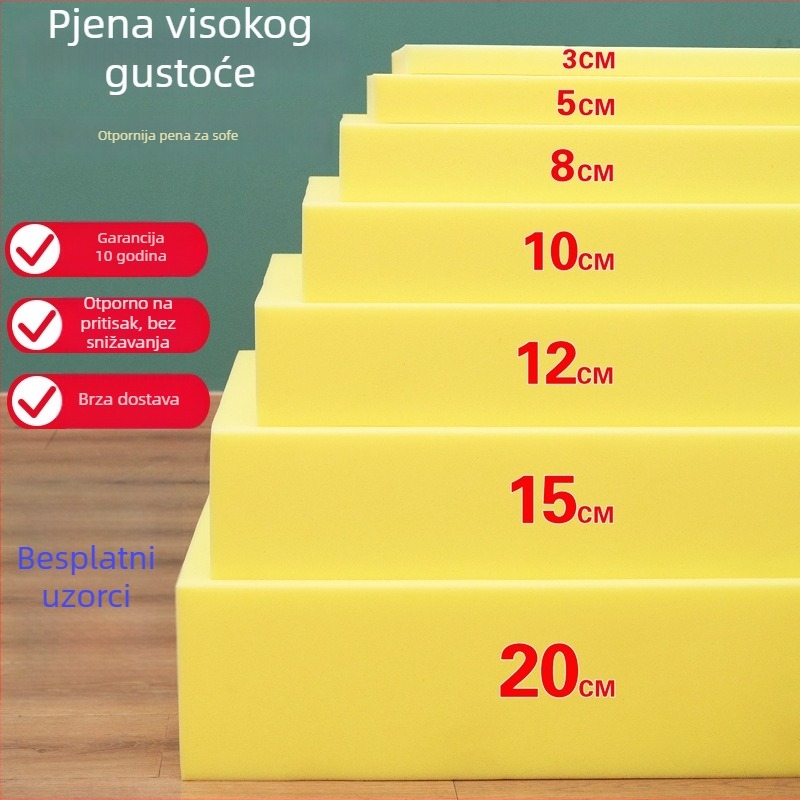 Jastuk za kauč visoke gustoće pjene, po narudžbi, materijal: kemijska vlakna 90% poliester, Jin Rabbit