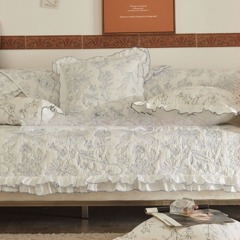 Navlaka za jastuk kauča, pamuk, za trosjedni kauč, francuski stil, prilagodljivo