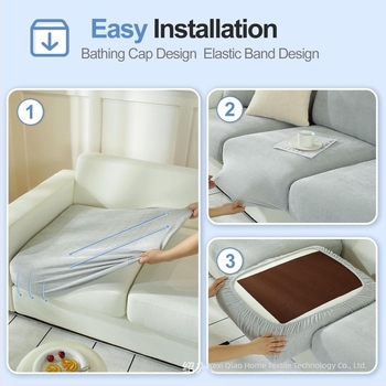 Chenille navlaka za kauč | Univerzalna primjena, minimalistički modern stil, mogućnost prilagodbe