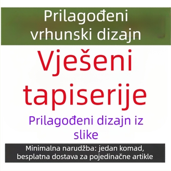 Prilagođeni pozadinski tapiserij za streaming, poliester vlakno, strojno tkanje, pravokutnog oblika, motiv crtani/Anime, ručno pranje