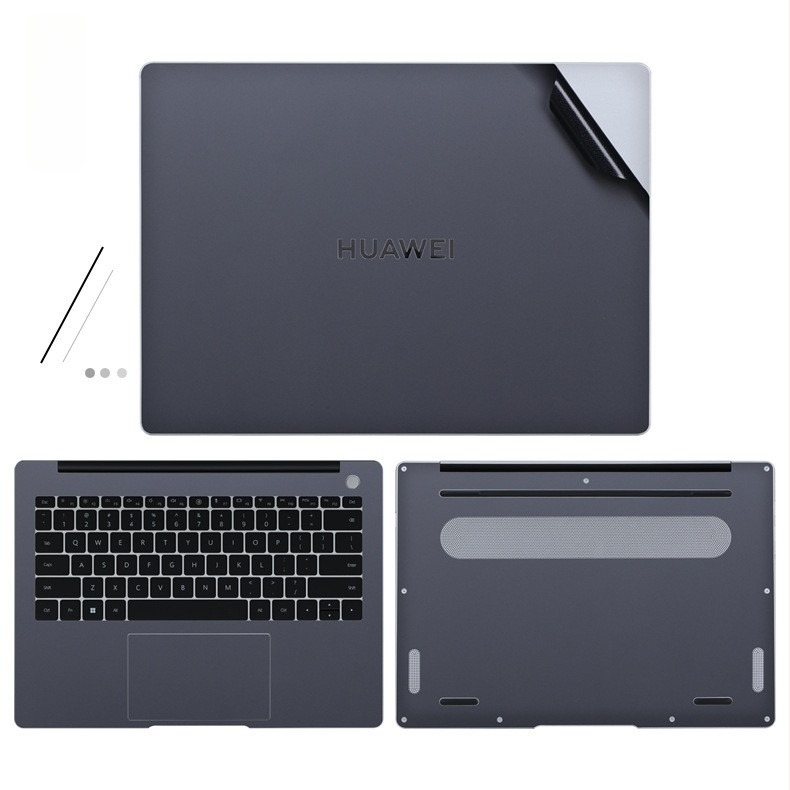 Prozirni zaštitni film za kućište prijenosnog računala, PVC, precizno izrezan za HP/Lenovo/ASUS/Xiaomi laptopove, vodootporan i otporan na ogrebotine