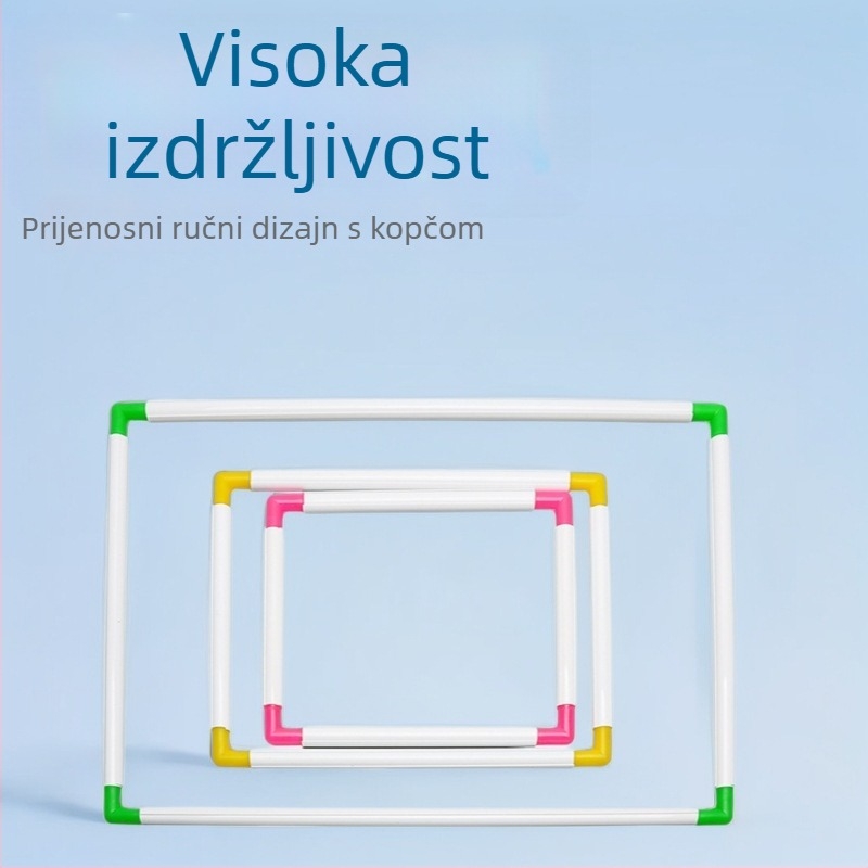 Plastični okvir za križni vez s ručnim klipom