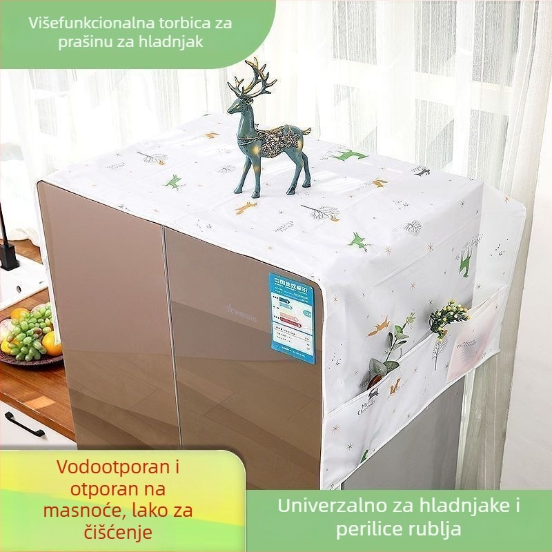 Zhenggan zaštita od prašine za kućanske uređaje — univerzalna zaštita za rashladnu, mikrovalnu i perilicu rublja — materijal PVEA — lansirano u proljeće 2024