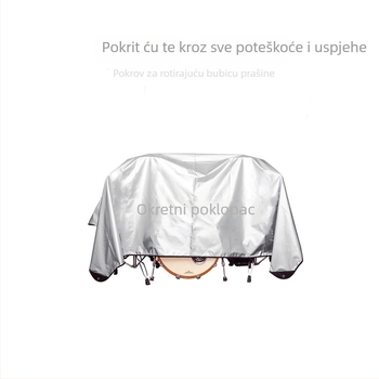 Zaštitni pokrivač za bubnjarske setove i električne instrumente — vodootporan, UV-odporan i prašini otporan; tkanina 420D Oxford, poliester vlakno, prilagodljiv