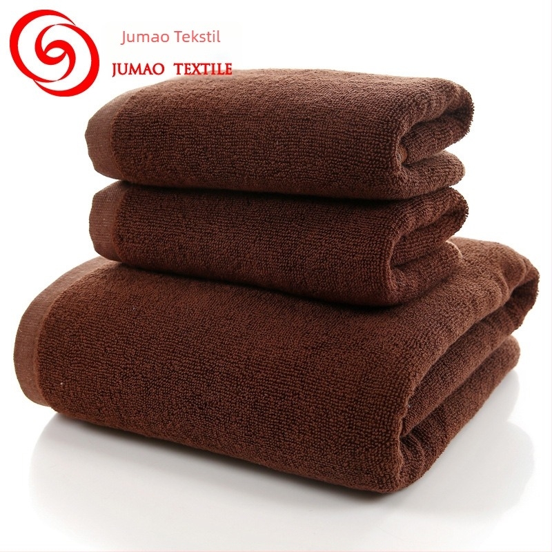 Jumao pamukani kupaonski frotir, Stranded yarn, 100–750 gsm, otisnut logotip, moguć prilagodba obrade