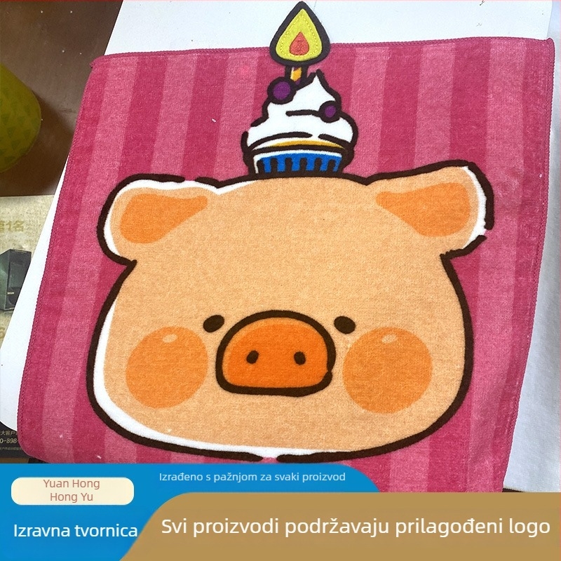 Kupaonski/plažni ručnik – 100% pamuk, 200–300 g/m², 32s pređa, cut-pile tkanina, mogućnost prilagođene obrade