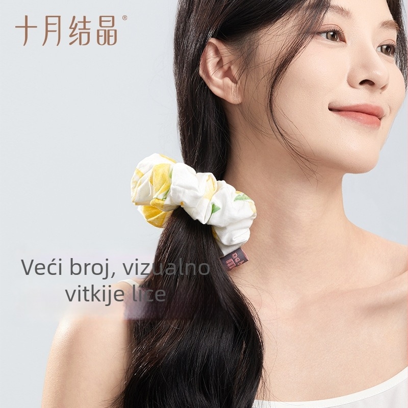 Elastična traka za kosu s dizajnom mede – tkanina, ručna izrada, October Crystal, SH5087, sladak stil, ljeto 2025