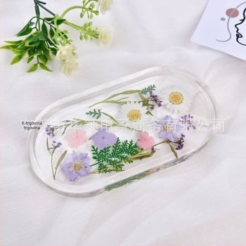 Podmetač za nakit od smole s motivom zvjezdanog neba, ručna izrada, moderni umjetnički stil, tanjur za pohranu ljepote za kućnu dekoraciju