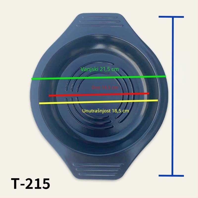 Melamin pladanj za lonce s ojačanom toplinskom otpornošću baze i izolacijskom podlogom.