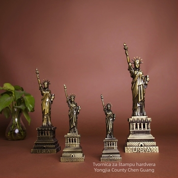 Dekorativna statua inspirirana Slobodom – kreativni dekor za dom i ured (Legura · Arhitektura · Chen Guang · Domaći prostor · Memorijal)